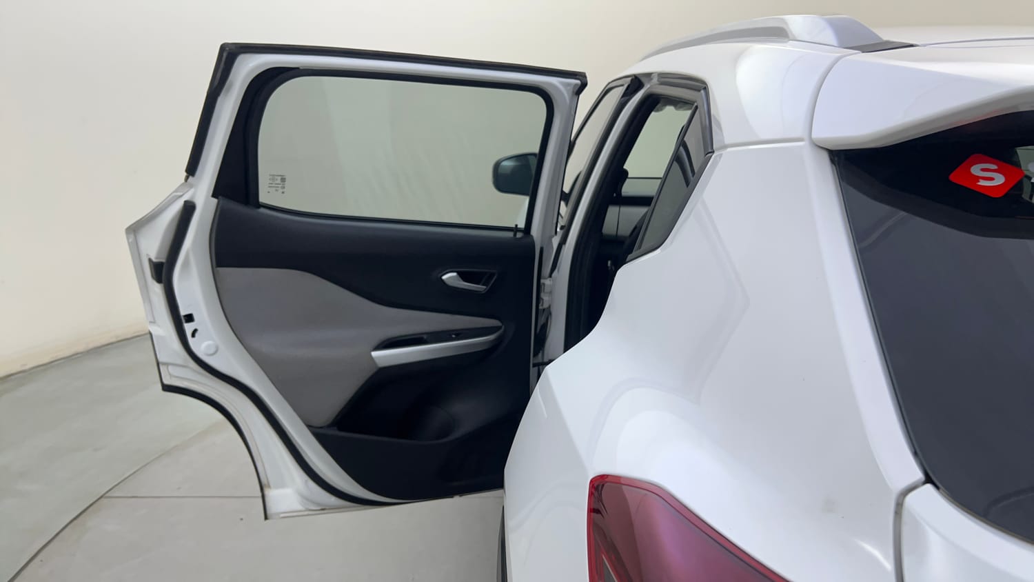 Used 2023 Nissan Magnite XV Petrol Manual interior LEFT REAR DOOR OPEN VIEW