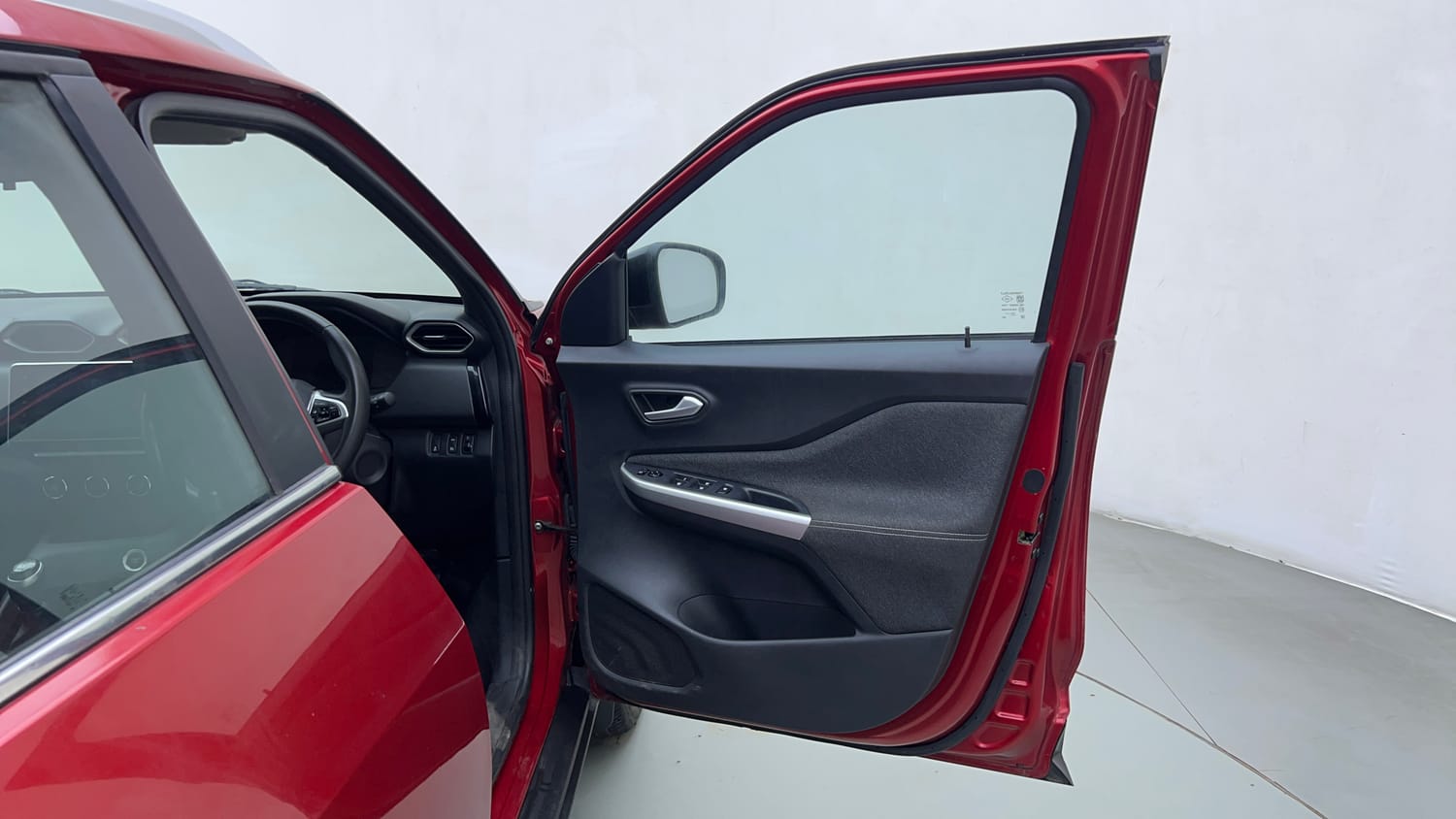 Used 2023 Nissan Magnite XV Premium Turbo Petrol Manual interior RIGHT FRONT DOOR OPEN VIEW