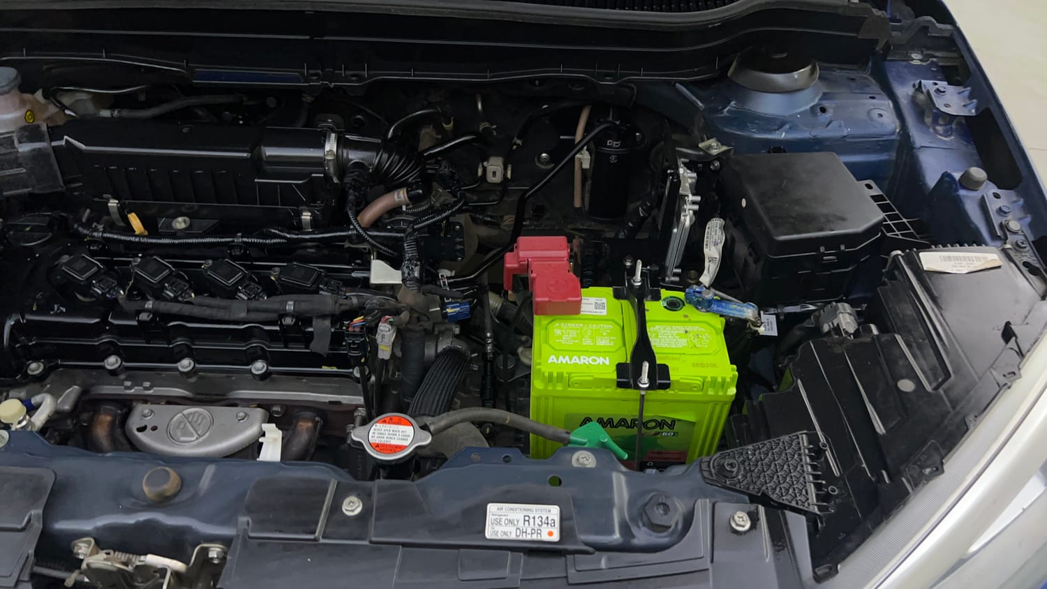 Used 2022 Toyota Urban Cruiser Mid Grade MT Petrol Manual engine ENGINE LEFT SIDE VIEW