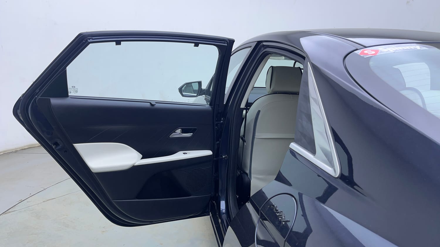 Used 2026 Hyundai Verna 1.5 MPi Petrol IVT HX 6 Petrol Automatic interior LEFT REAR DOOR OPEN VIEW