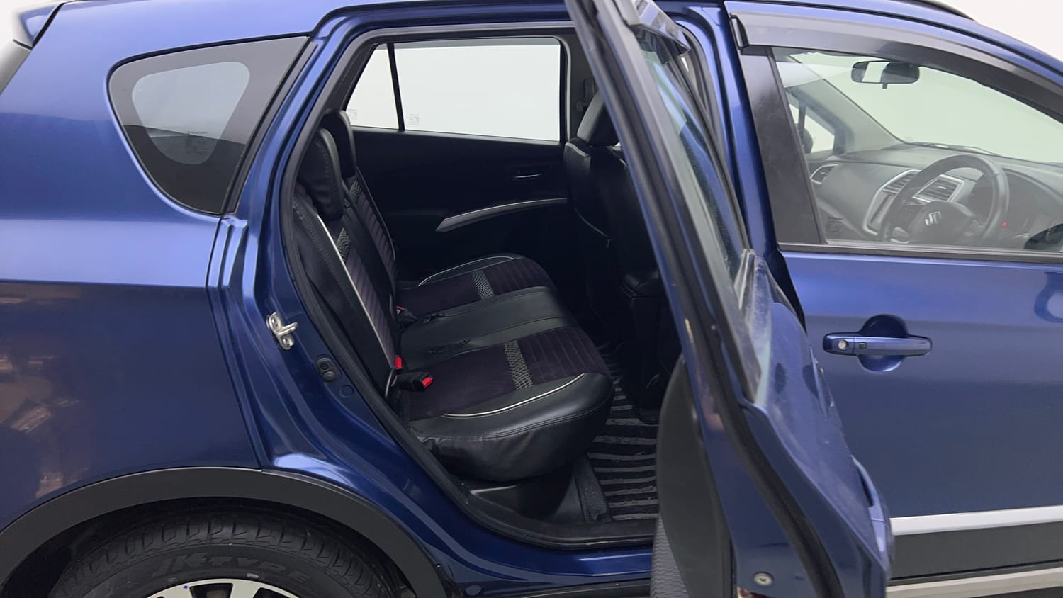 Used 2021 Maruti Suzuki S-Cross Zeta Petrol Manual interior RIGHT SIDE REAR DOOR CABIN VIEW