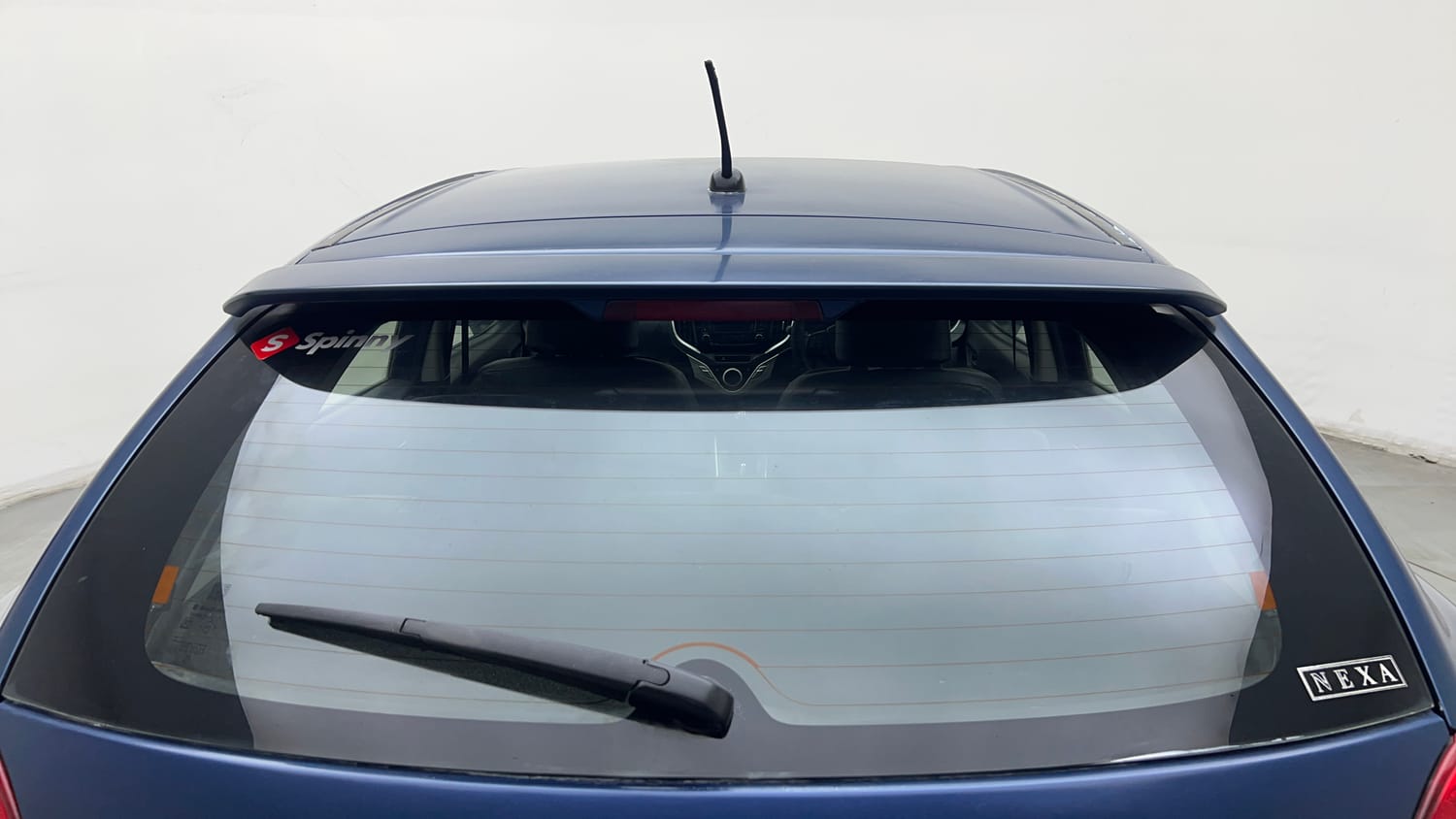 Used 2017 Maruti Suzuki Baleno Delta 1.2 Petrol Manual exterior BACK WINDSHIELD VIEW