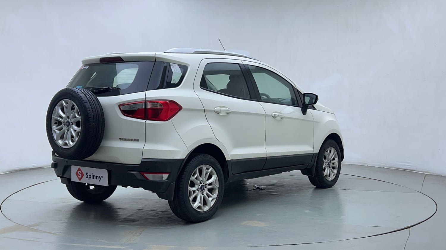 Used 2017 Ford EcoSport Titanium 1.5L Ti-VCT Petrol Manual exterior RIGHT REAR CORNER VIEW