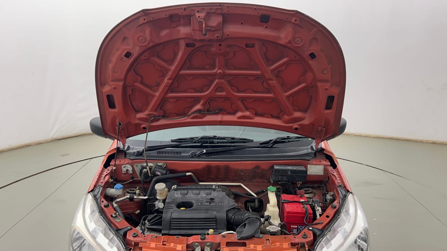 Used 2018 maruti-suzuki Alto K10 VXi (O) AMT Petrol Automatic engine ENGINE & BONNET OPEN FRONT VIEW