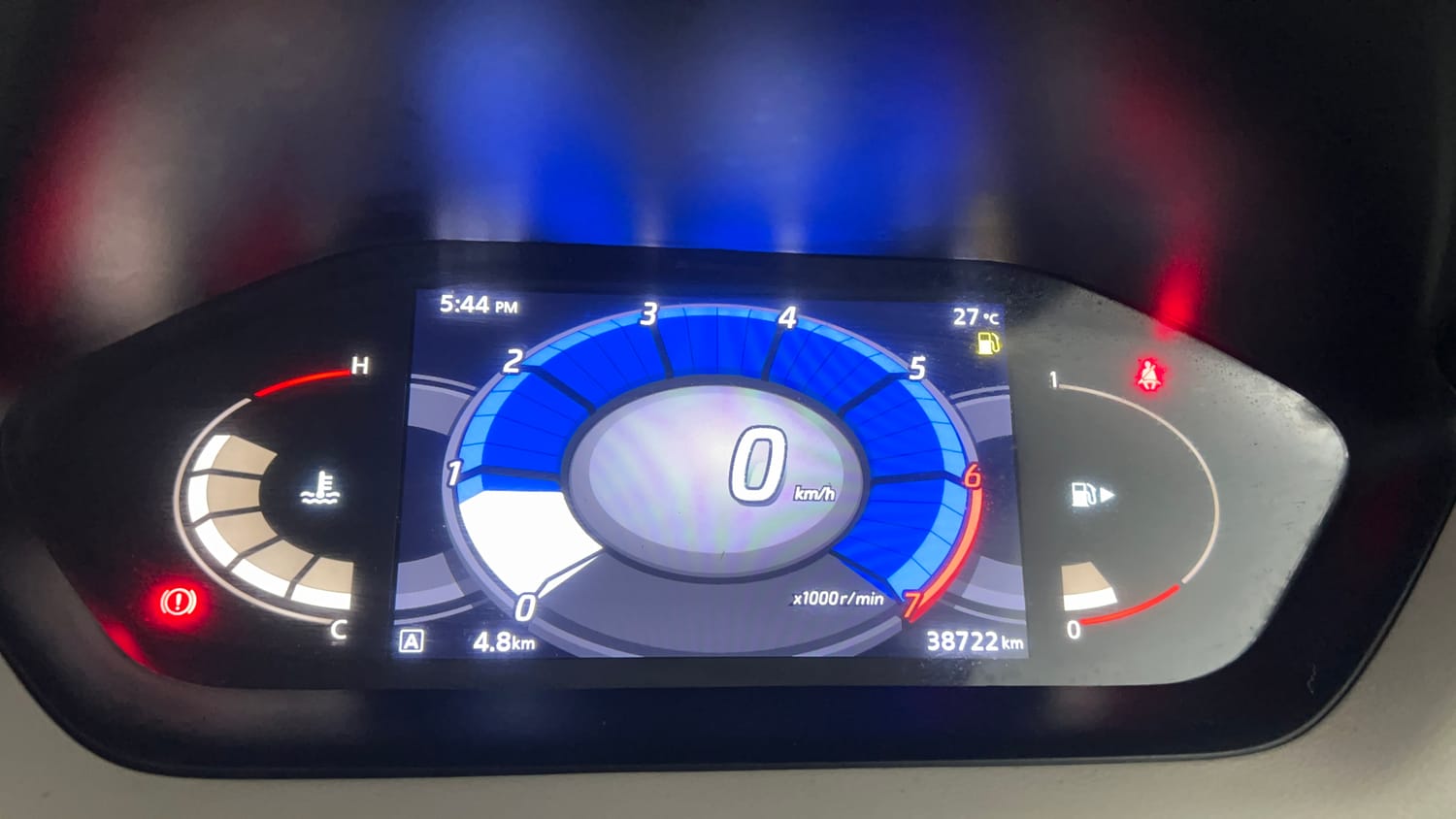 Used 2023 Nissan Magnite XV Petrol Manual interior CLUSTERMETER VIEW