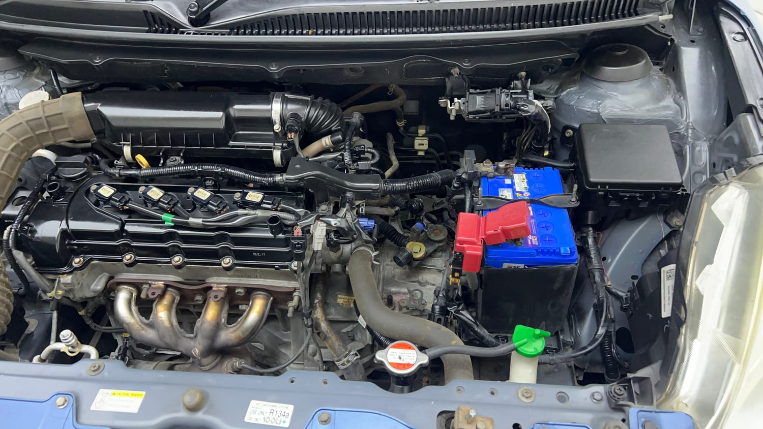 Used 2017 Maruti Suzuki Baleno Delta 1.2 Petrol Manual engine ENGINE LEFT SIDE VIEW