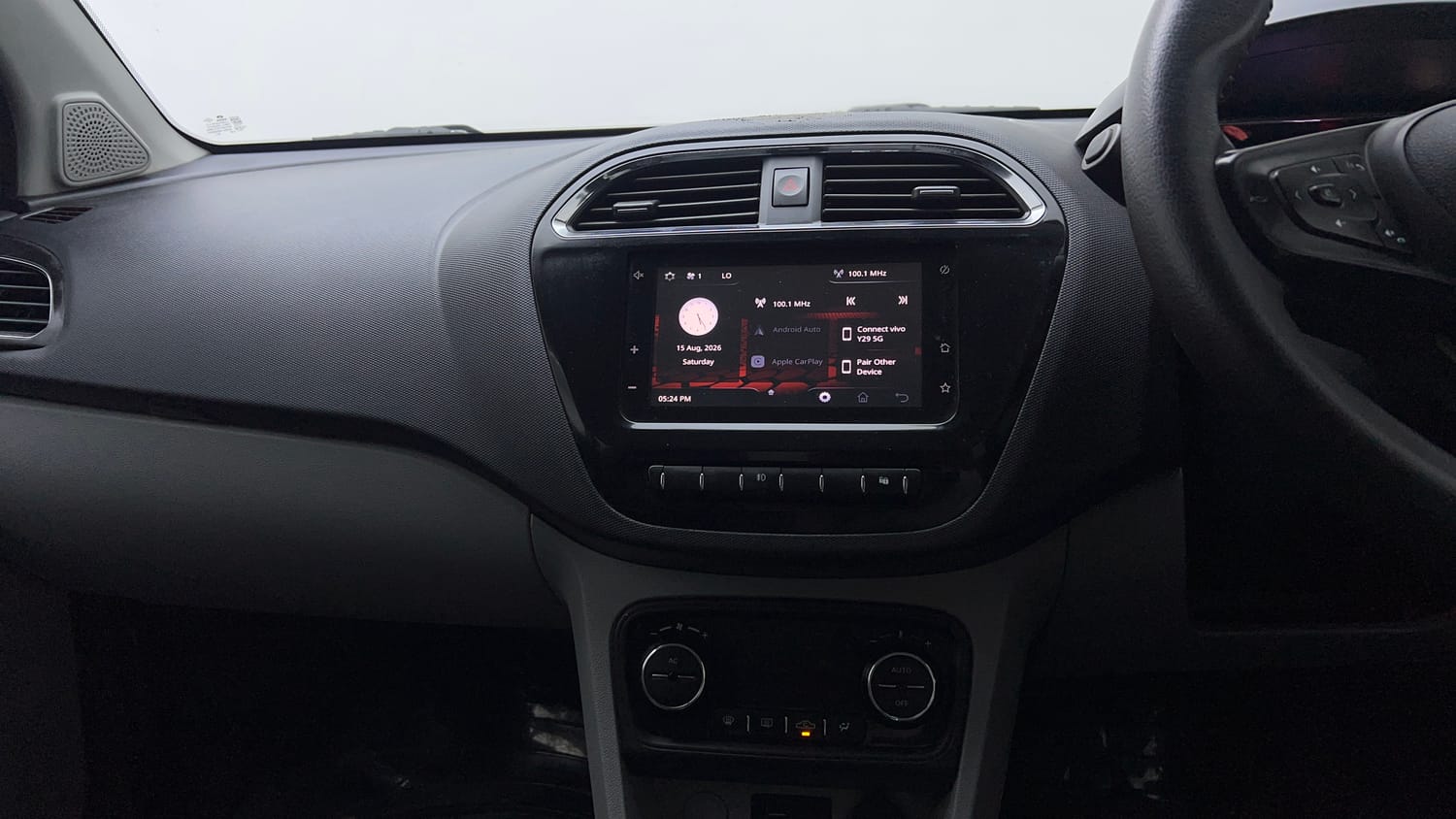 Used 2020 Tata Tiago XZ Plus Petrol Manual interior MUSIC SYSTEM & AC CONTROL VIEW