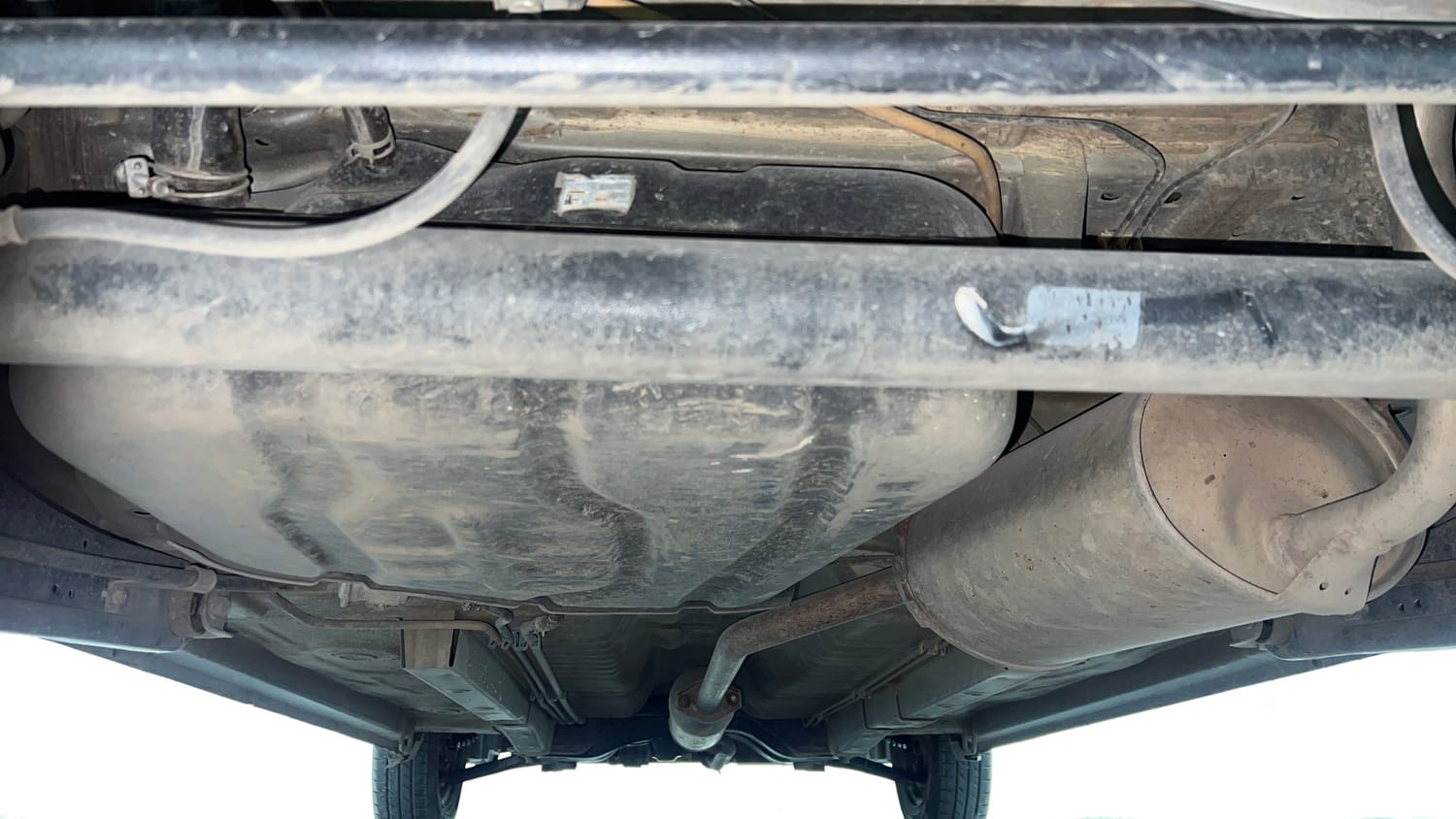 Used 2018 Maruti Suzuki Wagon R LXI CNG Cng Manual extra REAR UNDERBODY VIEW (TAKEN FROM REAR)