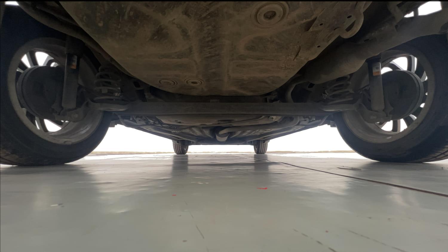Used 2024 Maruti Suzuki Celerio ZXi Plus Petrol Manual extra REAR UNDERBODY VIEW (TAKEN FROM REAR)
