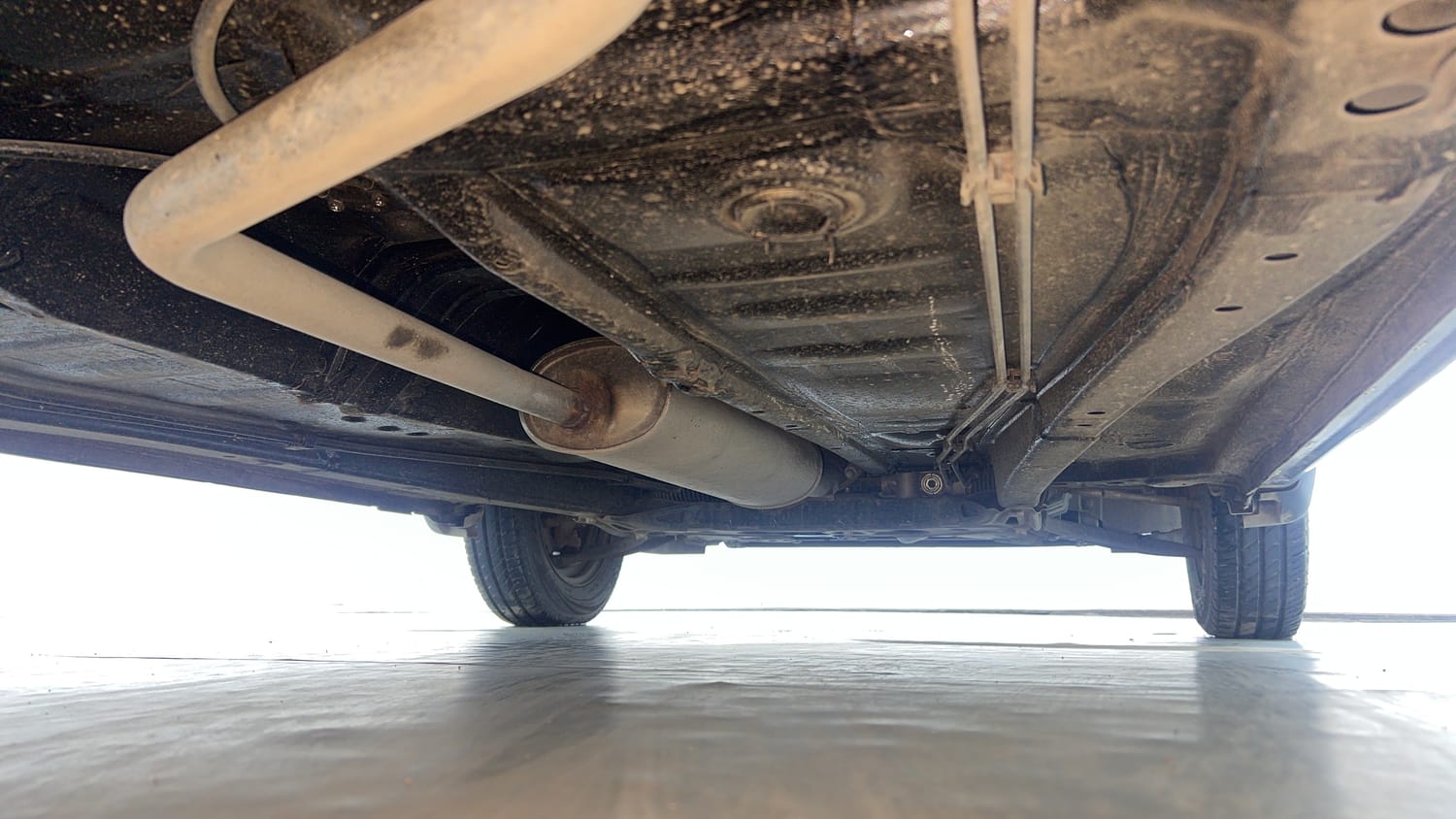 Used 2026 Maruti Suzuki Alto K10 VXi Plus (O) AGS Petrol Automatic extra REAR RIGHT UNDERBODY VIEW