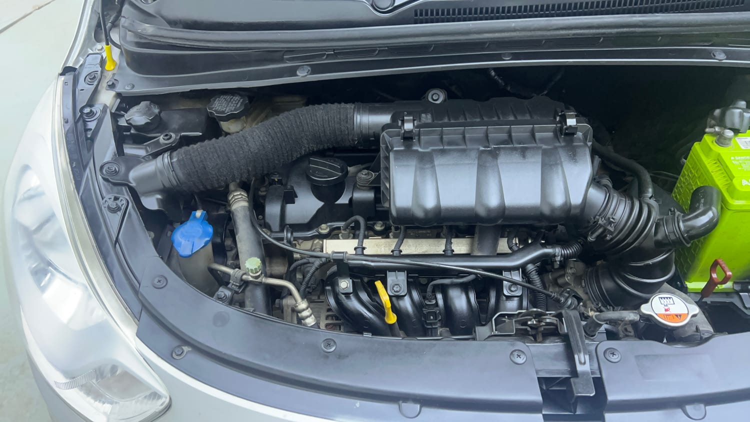 Used 2012 Hyundai i10 Sportz 1.2 AT Kappa2 Petrol Automatic engine ENGINE RIGHT SIDE VIEW
