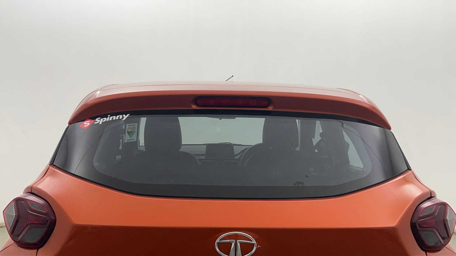 Used 2023 Tata Punch Adventure Rhythm Pack MT Petrol Manual exterior BACK WINDSHIELD VIEW