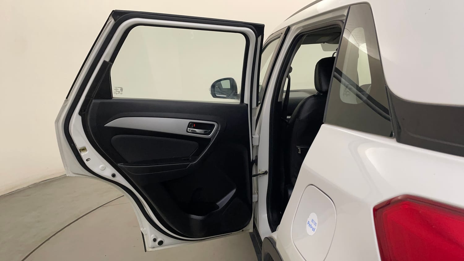 Used 2021 Maruti Suzuki Vitara Brezza ZXi AT SHVS Petrol Automatic interior LEFT REAR DOOR OPEN VIEW
