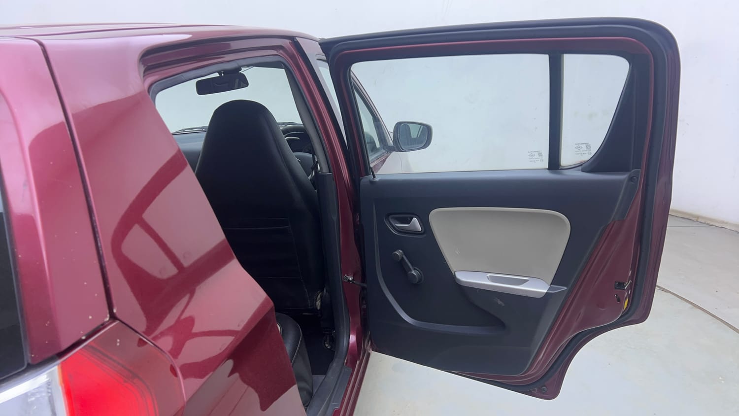 Used 2015 Maruti Suzuki Alto K10 VXi Petrol Manual interior RIGHT REAR DOOR OPEN VIEW