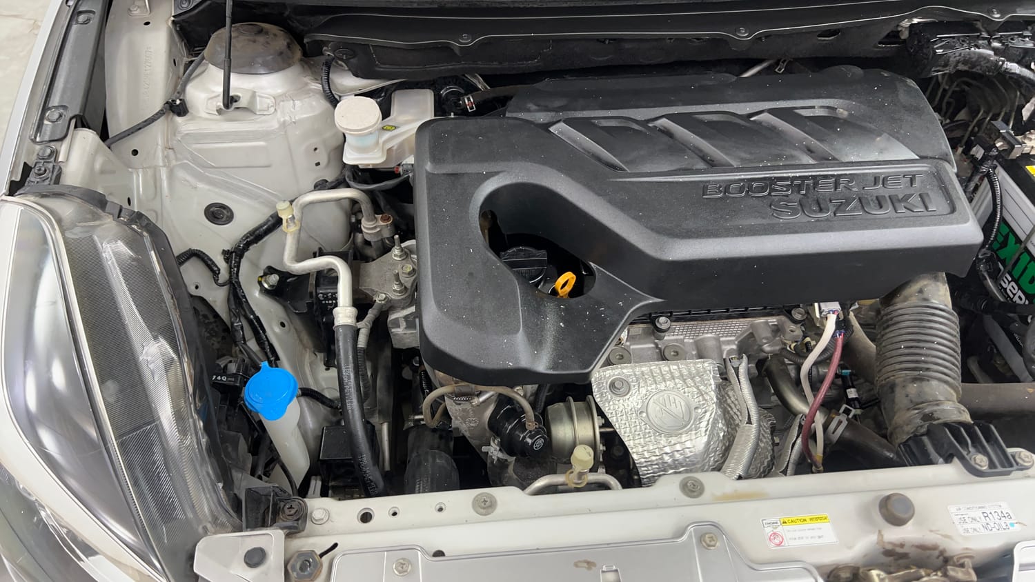 Used 2017 Maruti Suzuki Baleno RS 1.0 Petrol Manual engine ENGINE RIGHT SIDE VIEW