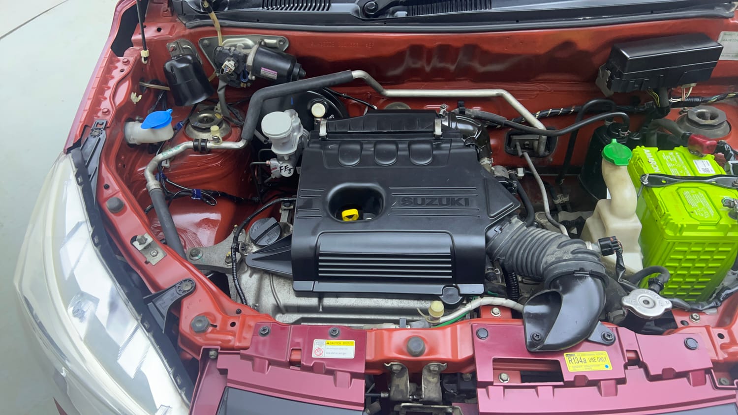 Used 2015 Maruti Suzuki Alto K10 VXi Petrol Manual engine ENGINE RIGHT SIDE VIEW