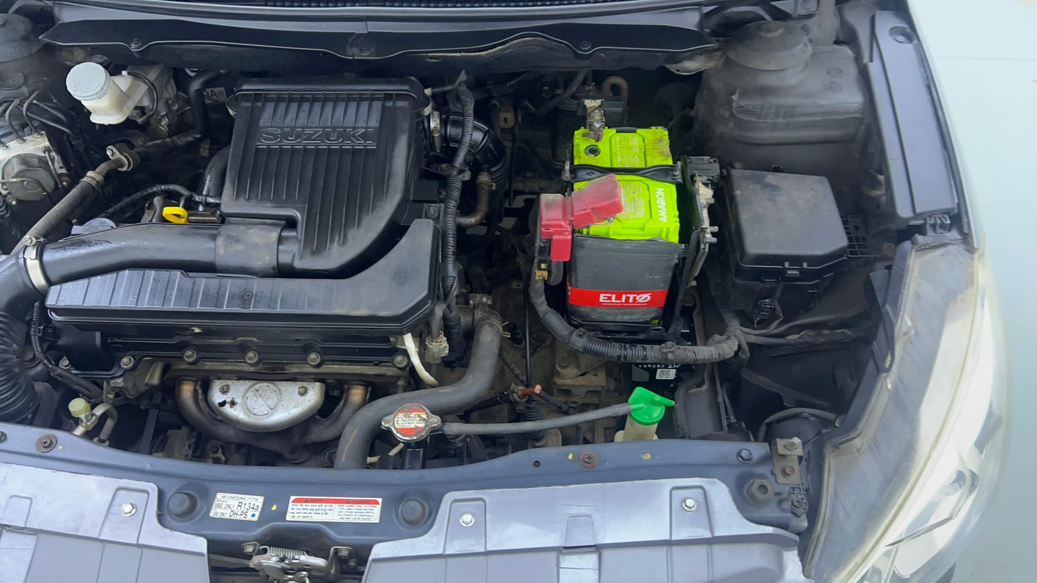 Used 2017 Maruti Suzuki Ciaz Alpha 1.4 AT Petrol Automatic engine ENGINE LEFT SIDE VIEW