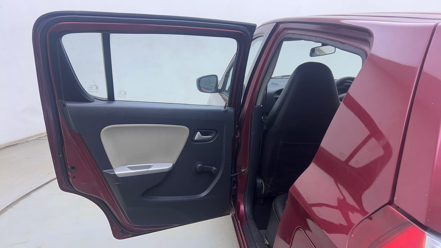 Used 2015 Maruti Suzuki Alto K10 VXi Petrol Manual interior LEFT REAR DOOR OPEN VIEW
