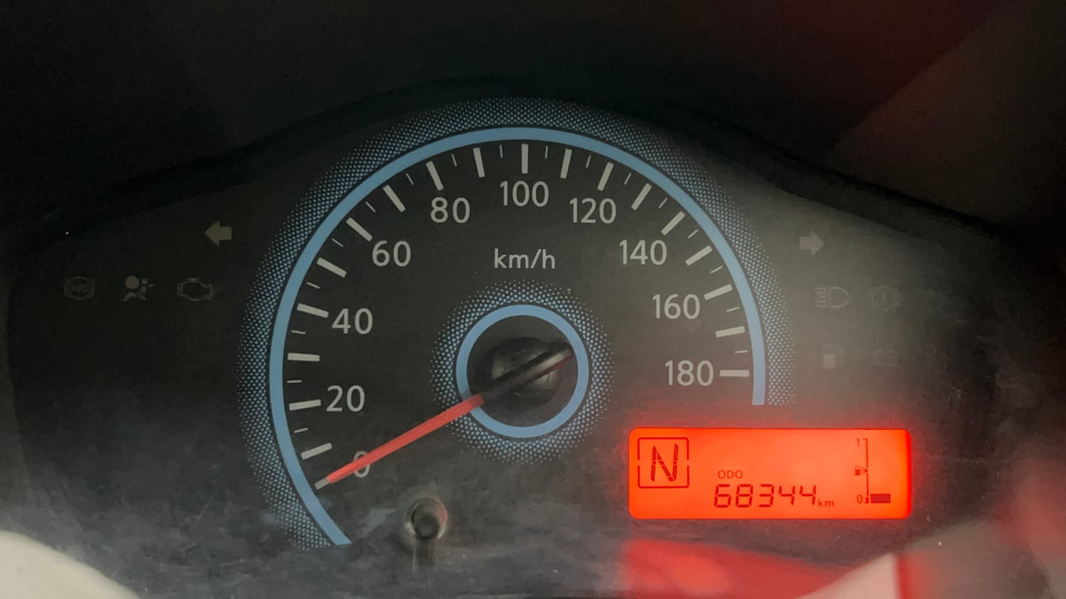 Used 2018 Datsun Redi-GO S 1.0 AMT Petrol Automatic interior CLUSTERMETER VIEW