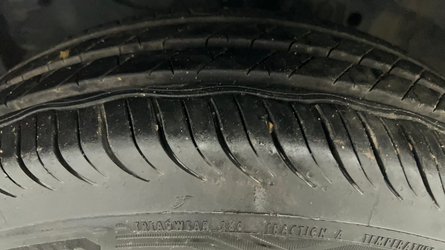 Used 2016 Honda Jazz V Petrol Petrol Manual tyres LEFT FRONT TYRE TREAD VIEW