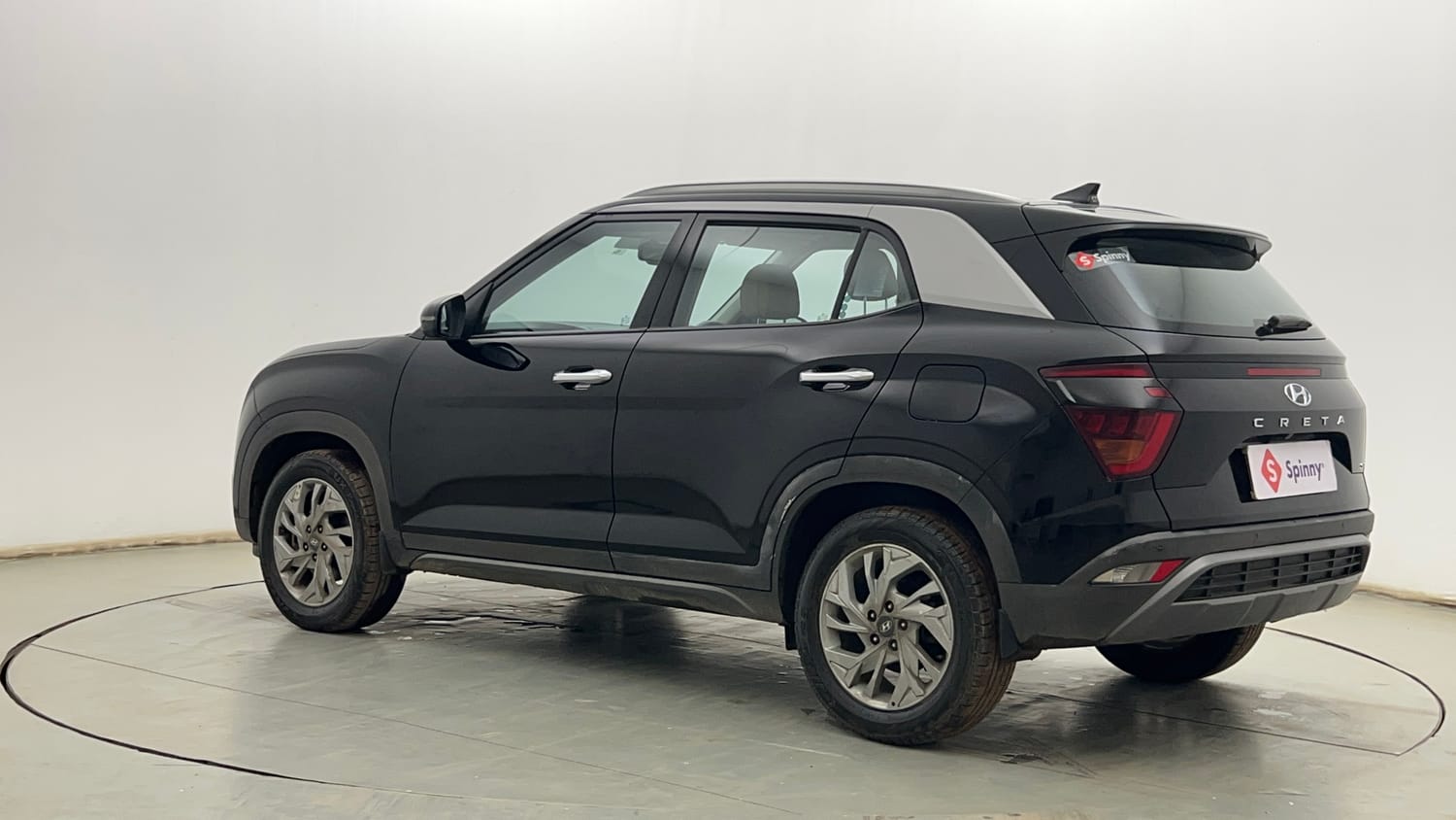 Used 2023 Hyundai Creta SX 1.5 Petrol Petrol Manual exterior LEFT REAR CORNER VIEW