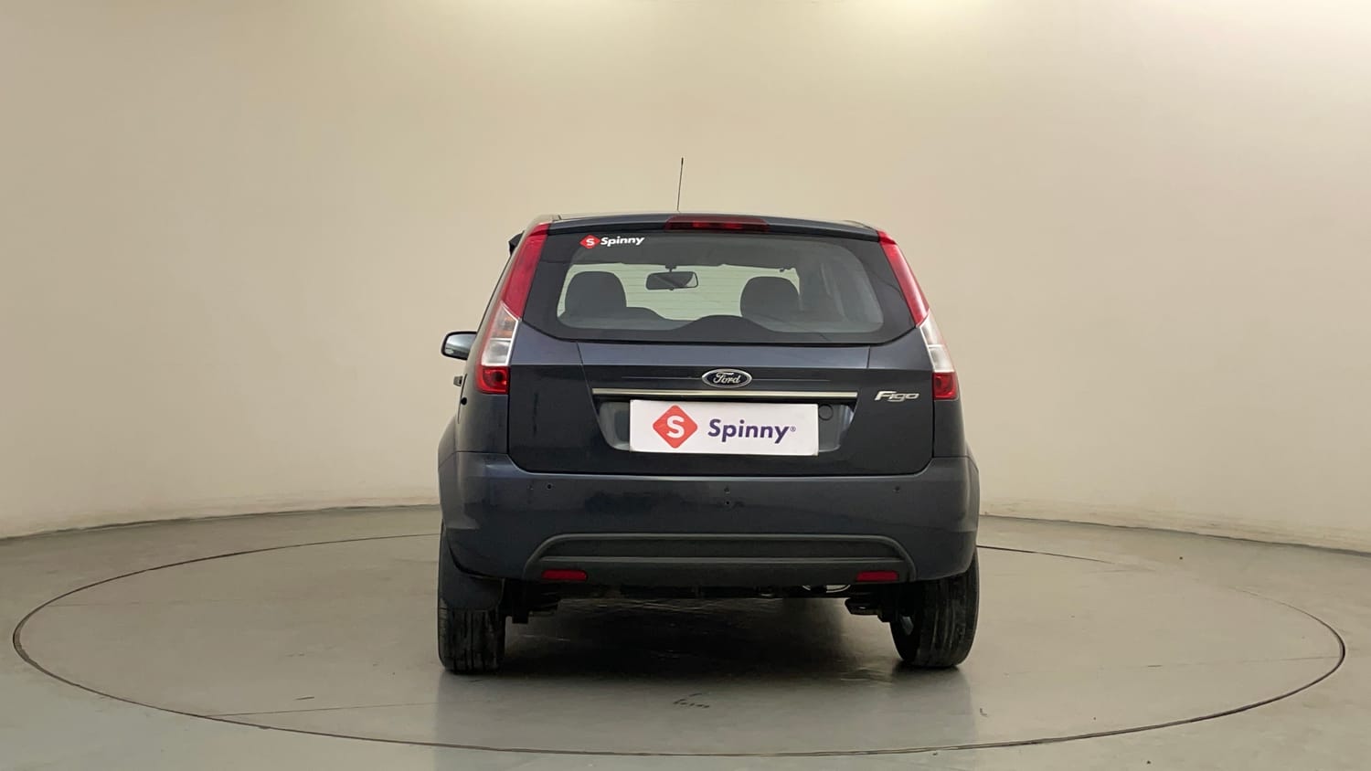 Used 2013 Ford Figo Duratec Petrol ZXI 1.2 Petrol Manual exterior BACK VIEW