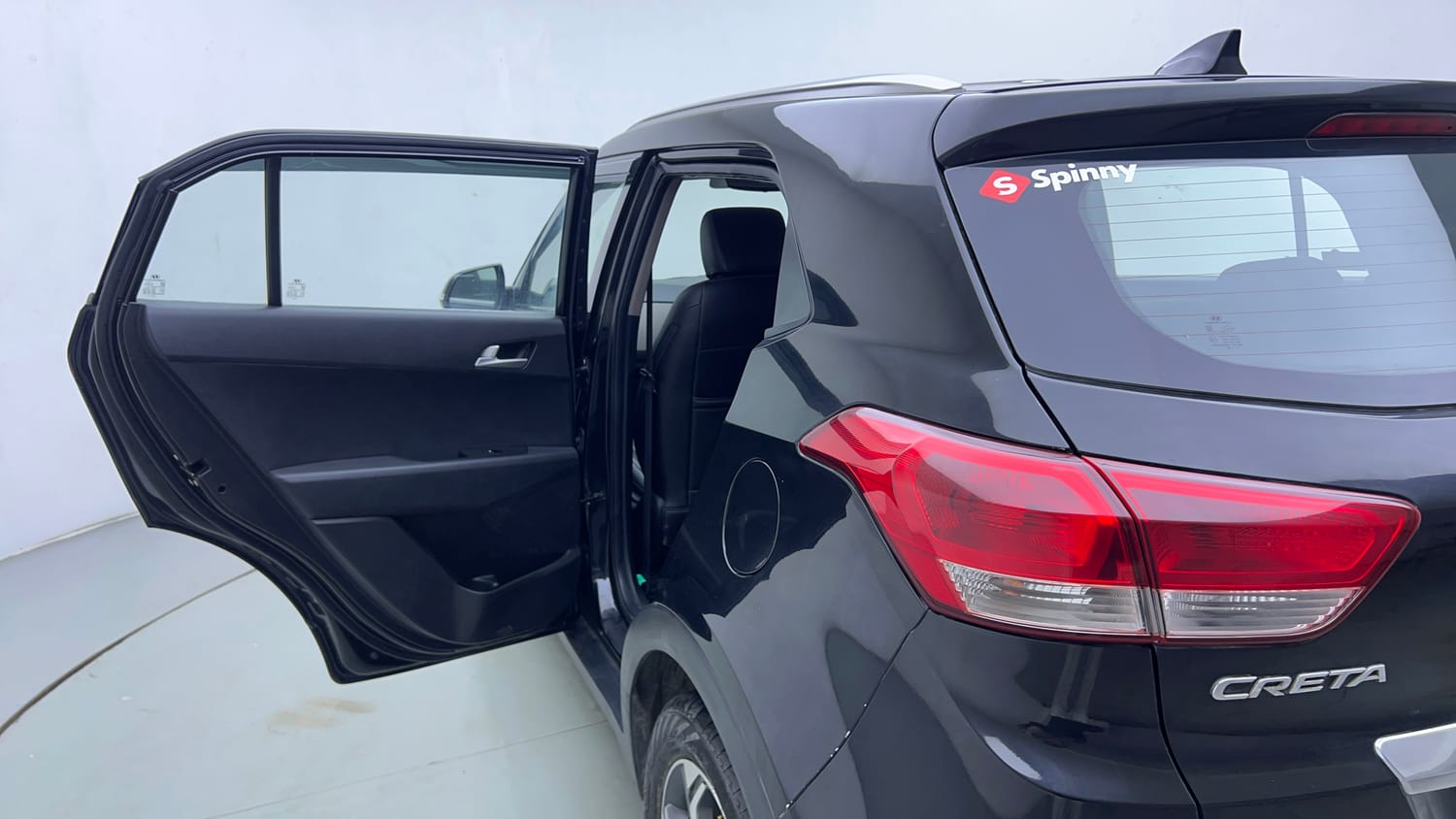 Used 2018 Hyundai Creta SX 1.6 AT Petrol Petrol Automatic interior LEFT REAR DOOR OPEN VIEW