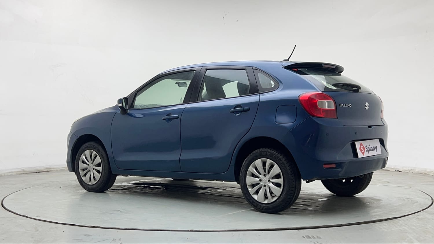 Used 2017 Maruti Suzuki Baleno Delta 1.2 Petrol Manual exterior LEFT REAR CORNER VIEW