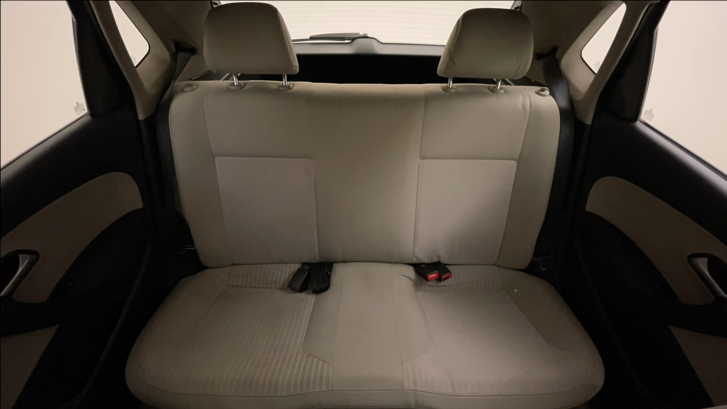 Used 2014 Volkswagen Polo Highline1.2L (P) Petrol Manual interior REAR SEAT CONDITION VIEW