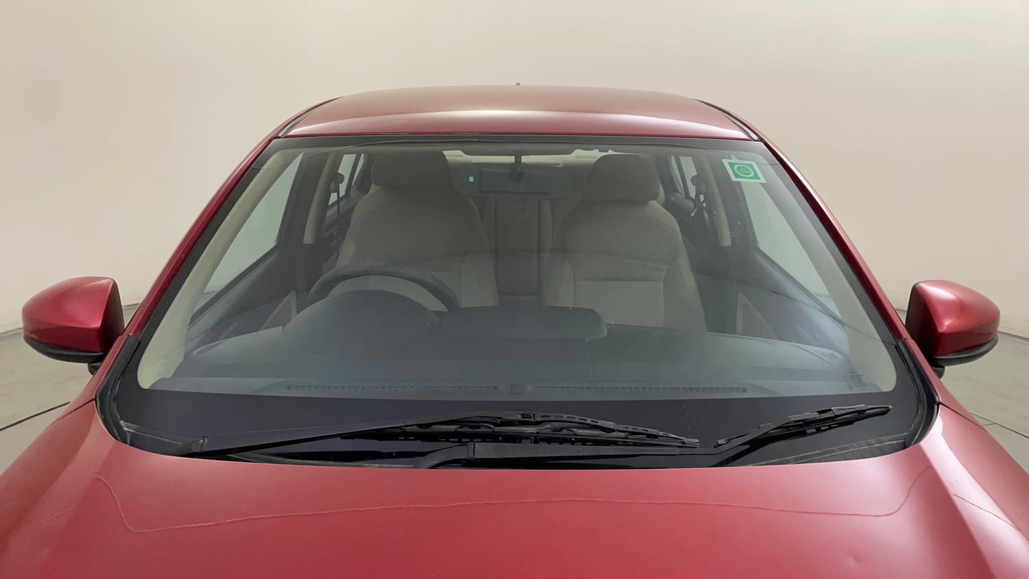 Used 2019 Honda Amaze 1.2 V CVT Petrol Petrol Automatic exterior FRONT WINDSHIELD VIEW