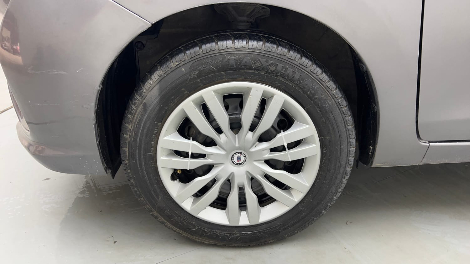 Used 2019 Maruti Suzuki Celerio VXi (O) CNG Cng Manual tyres LEFT FRONT TYRE RIM VIEW