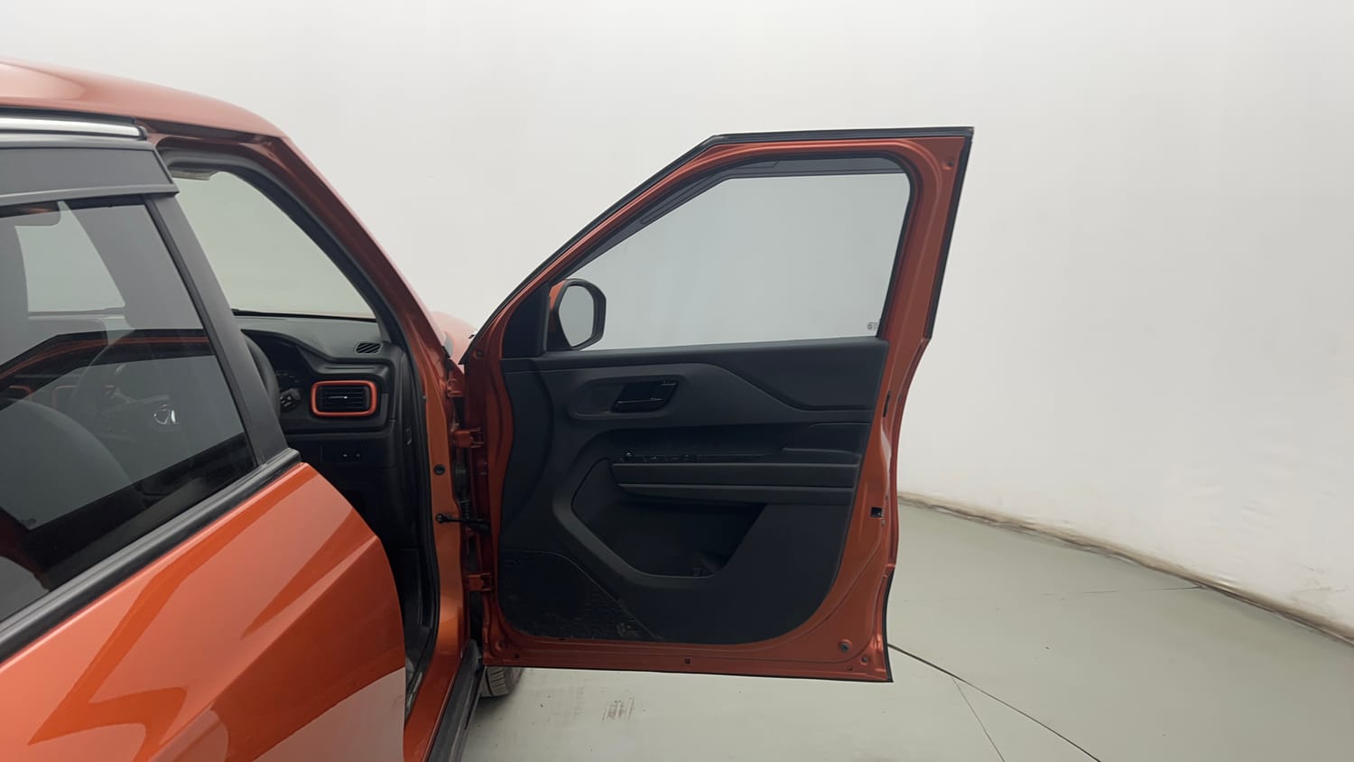 Used 2023 Tata Punch Adventure Rhythm Pack MT Petrol Manual interior RIGHT FRONT DOOR OPEN VIEW
