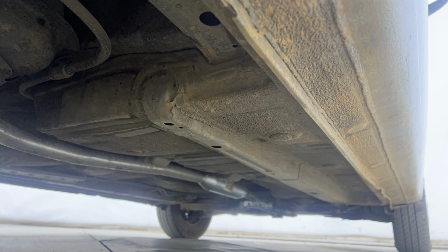 Used 2012 Hyundai i10 Sportz 1.2 AT Kappa2 Petrol Automatic extra REAR RIGHT UNDERBODY VIEW