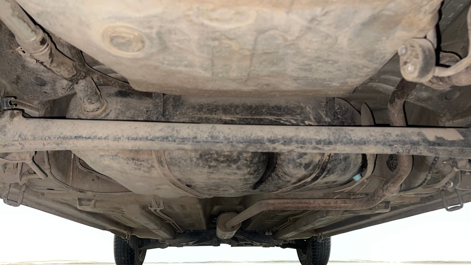 Used 2017 Maruti Suzuki Celerio ZXi Petrol Manual extra REAR UNDERBODY VIEW (TAKEN FROM REAR)