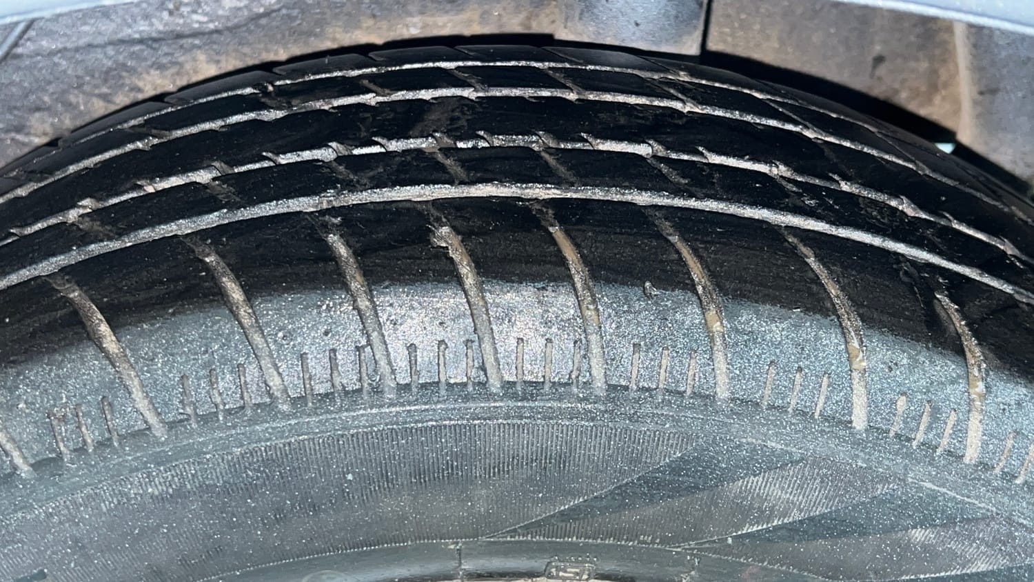 Used 2019 Maruti Suzuki Celerio VXi (O) CNG Cng Manual tyres LEFT REAR TYRE TREAD VIEW