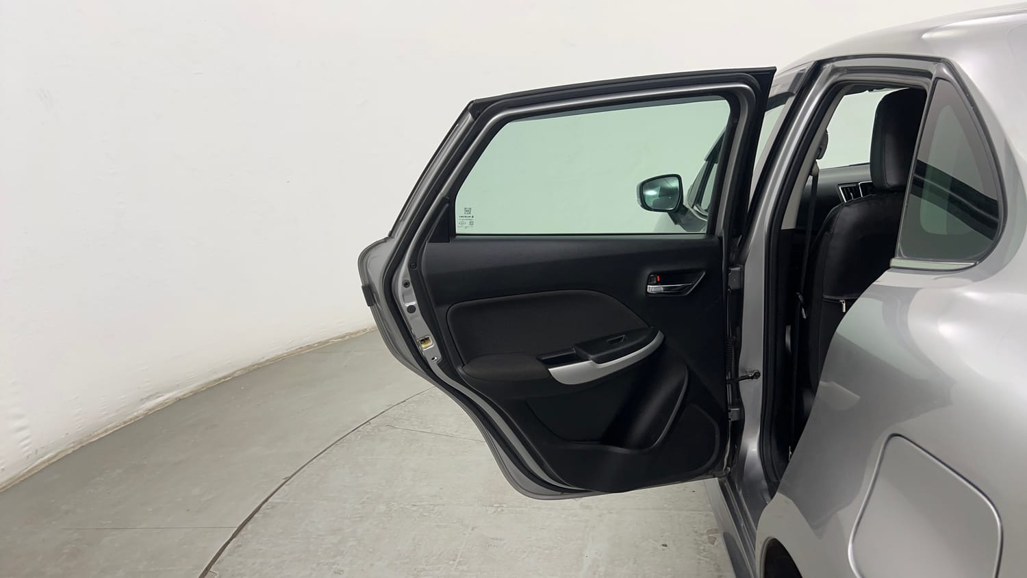 Used 2017 Maruti Suzuki Baleno RS 1.0 Petrol Manual interior LEFT REAR DOOR OPEN VIEW