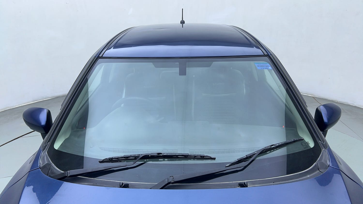 Used 2021 Maruti Suzuki Baleno Zeta Petrol Manual exterior FRONT WINDSHIELD VIEW