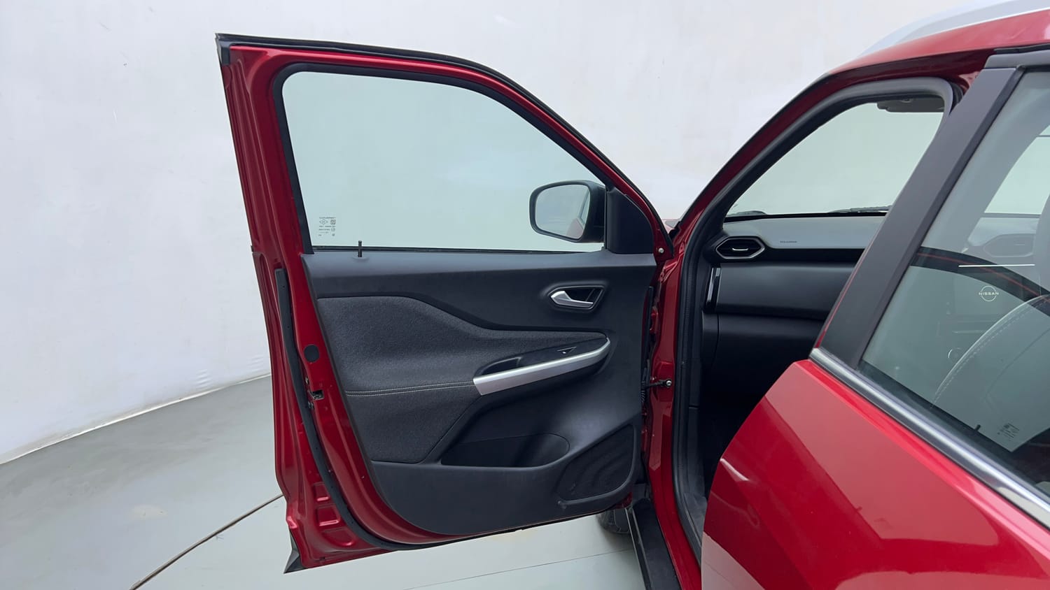 Used 2023 Nissan Magnite XV Premium Turbo Petrol Manual interior LEFT FRONT DOOR OPEN VIEW
