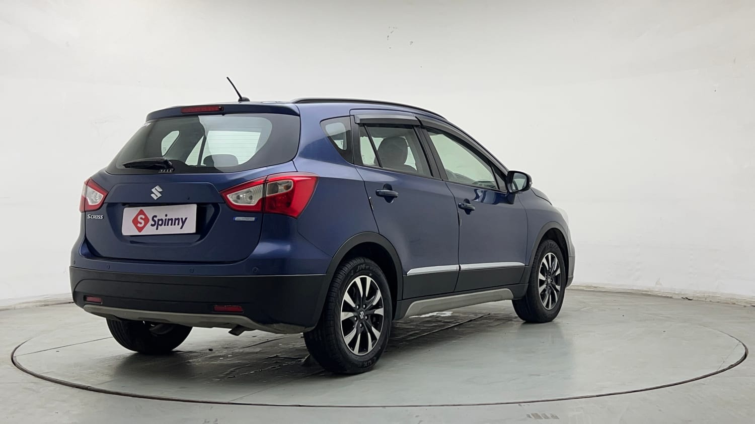 Used 2021 Maruti Suzuki S-Cross Zeta Petrol Manual exterior RIGHT REAR CORNER VIEW
