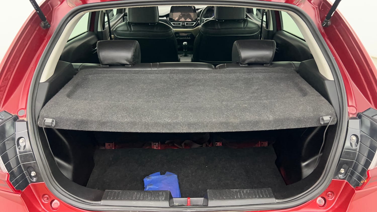 Used 2022 Toyota Glanza V Petrol Manual interior DICKY INSIDE VIEW