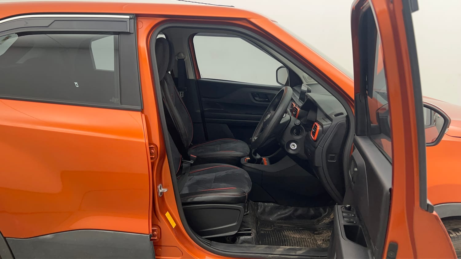 Used 2023 Tata Punch Adventure Rhythm Pack MT Petrol Manual interior RIGHT SIDE FRONT DOOR CABIN VIEW