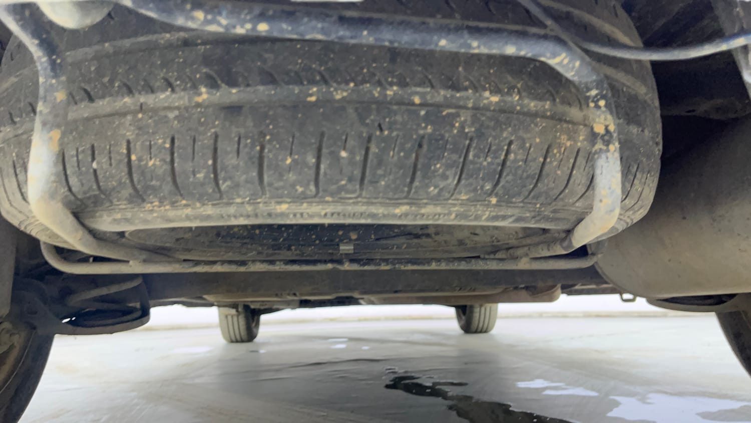 Used 2014 Maruti Suzuki Ertiga Vxi Petrol Manual tyres SPARE TYRE VIEW