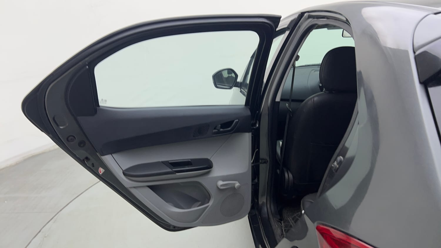 Used 2022 Tata Tiago XE Petrol Manual interior LEFT REAR DOOR OPEN VIEW