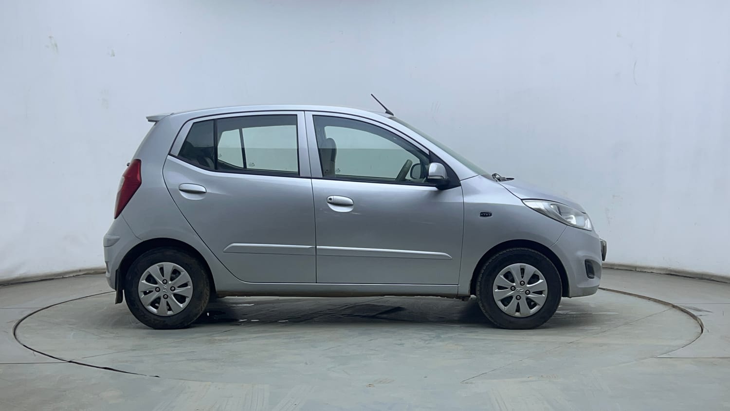 Used 2012 Hyundai i10 Sportz 1.2 AT Kappa2 Petrol Automatic exterior RIGHT SIDE VIEW