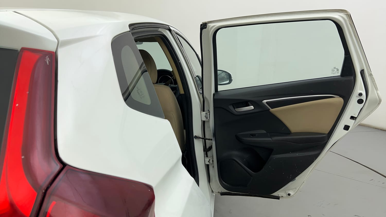 Used 2016 Honda Jazz V Petrol Petrol Manual interior RIGHT REAR DOOR OPEN VIEW