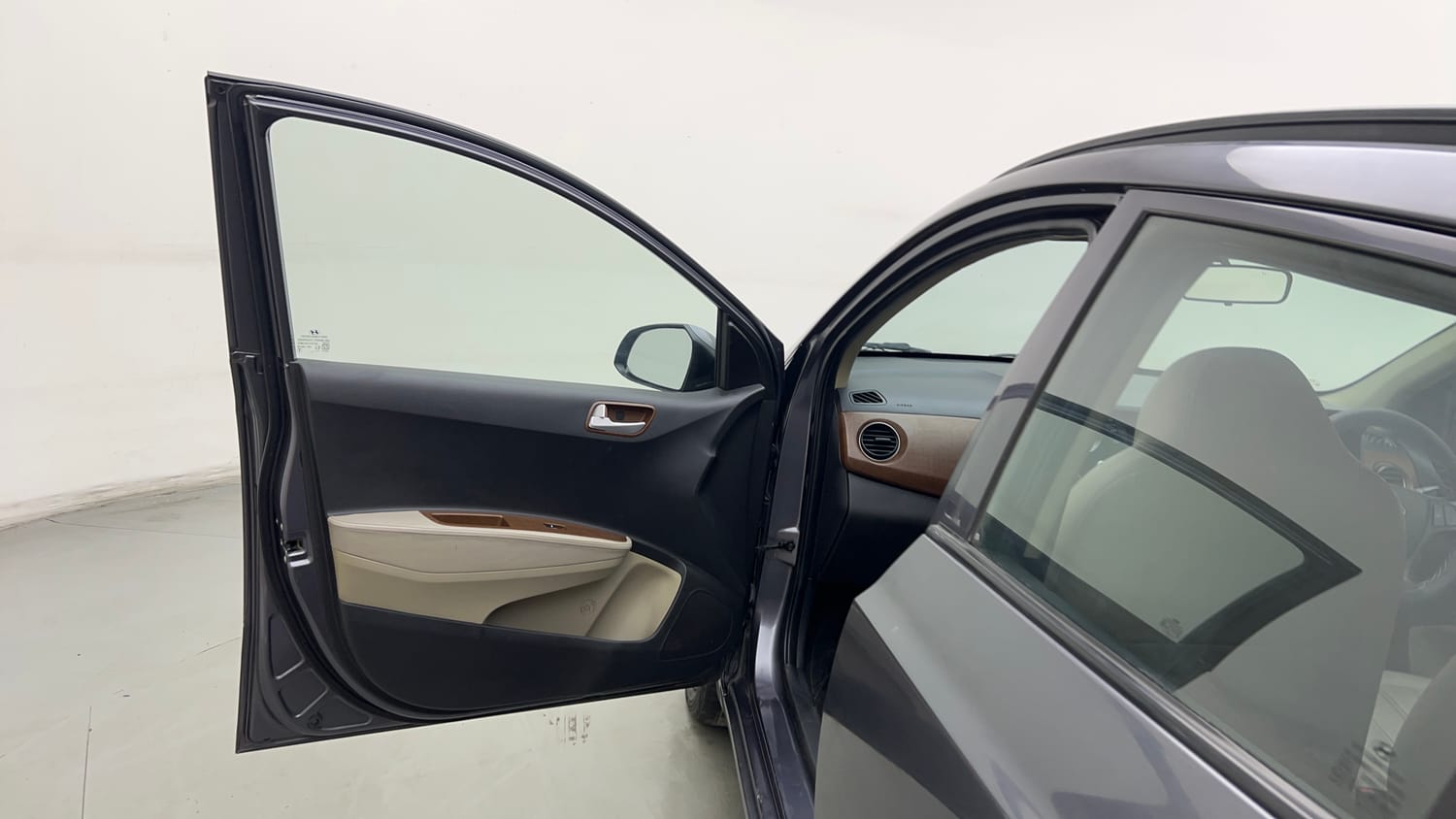 Used 2016 Hyundai Grand i10 Asta AT 1.2 Kappa VTVT (O) Petrol Automatic interior LEFT FRONT DOOR OPEN VIEW