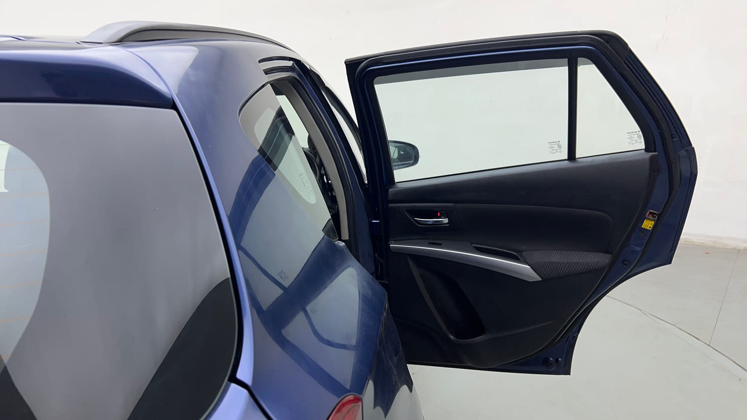 Used 2021 Maruti Suzuki S-Cross Zeta Petrol Manual interior RIGHT REAR DOOR OPEN VIEW