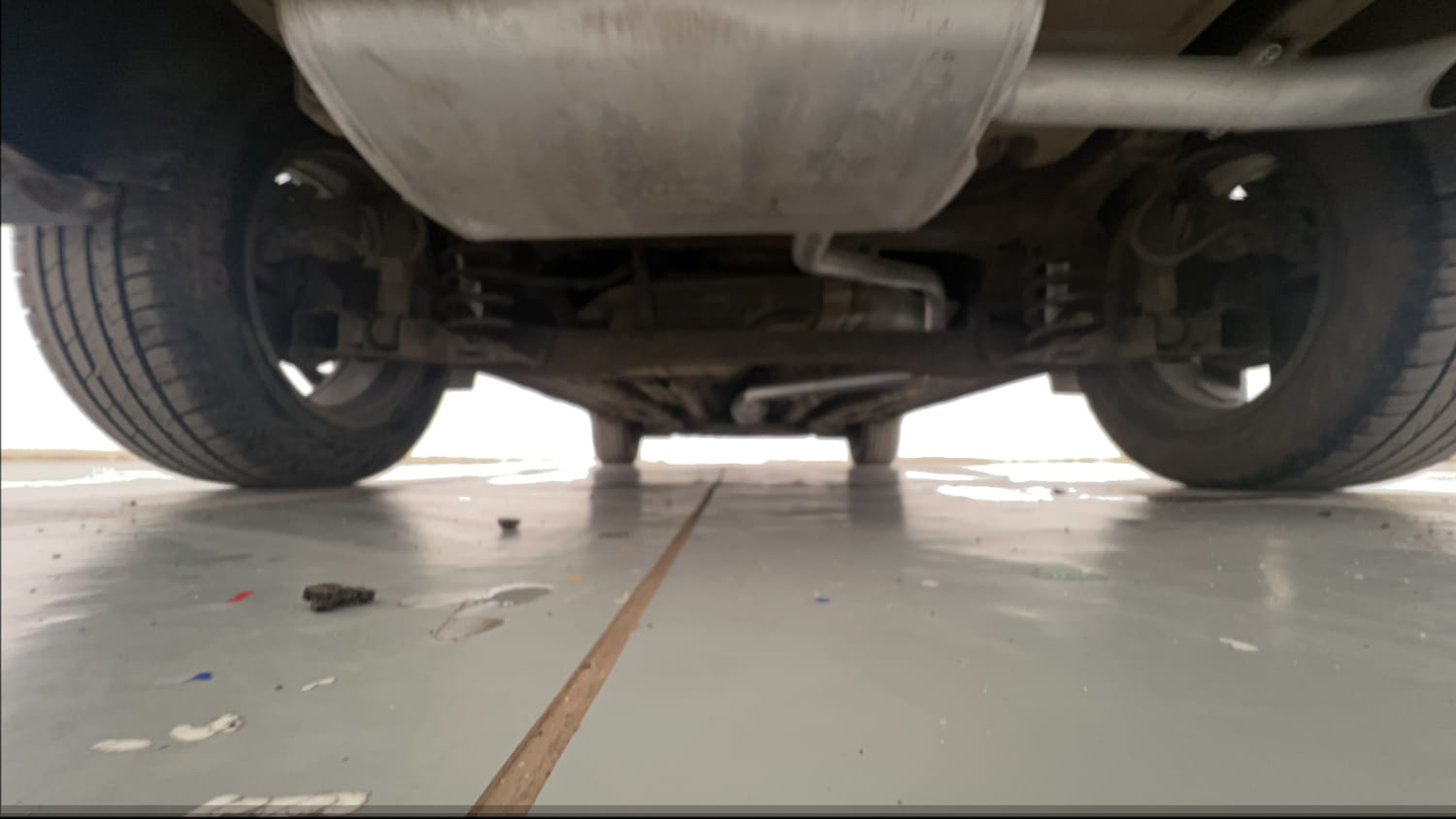 Used 2022 Hyundai Creta SX (O) 1.5 Petrol IVT Petrol Automatic extra REAR UNDERBODY VIEW (TAKEN FROM REAR)