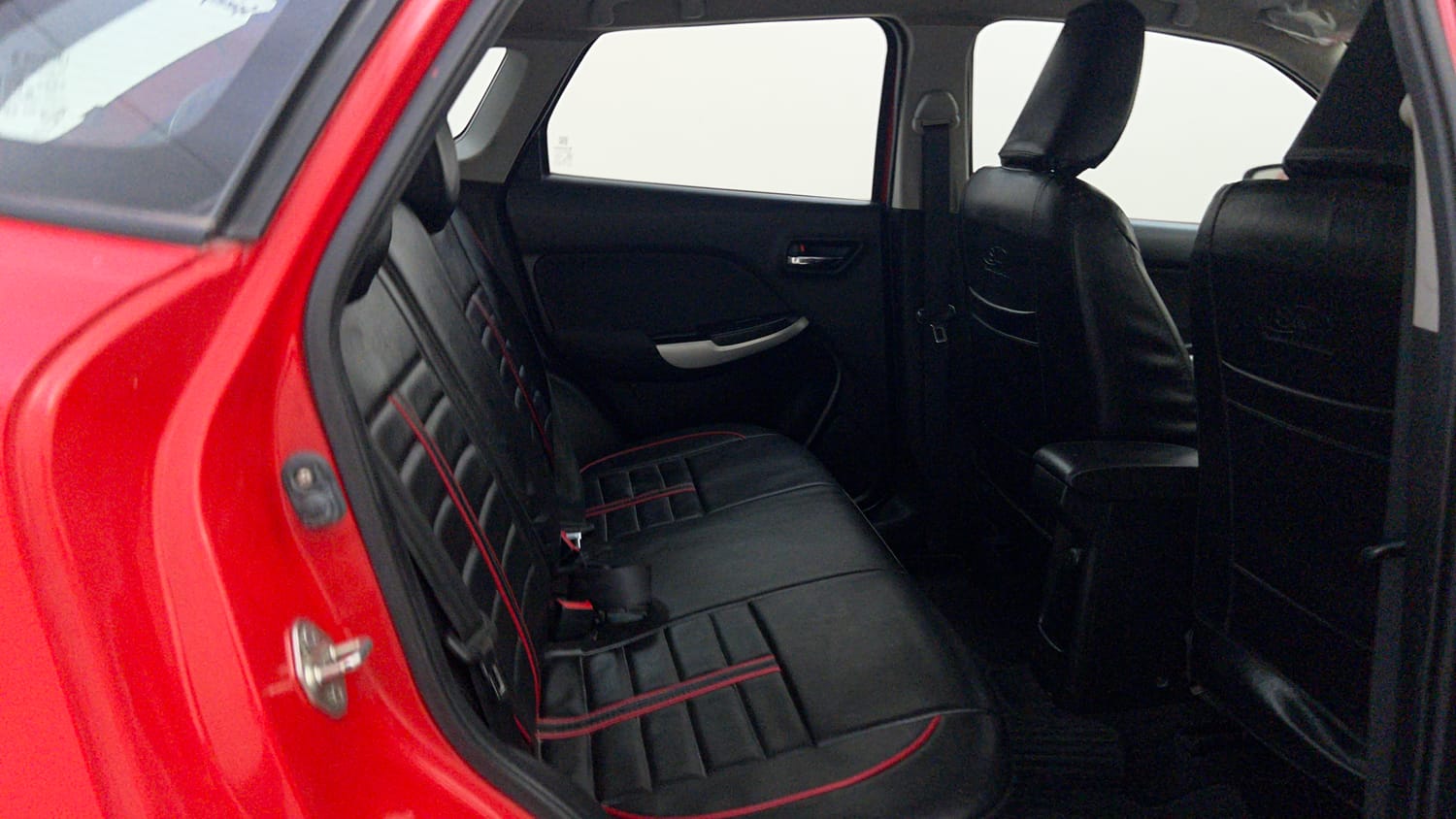Used 2018 Maruti Suzuki Baleno Delta 1.2 AT Petrol Automatic interior RIGHT SIDE REAR DOOR CABIN VIEW