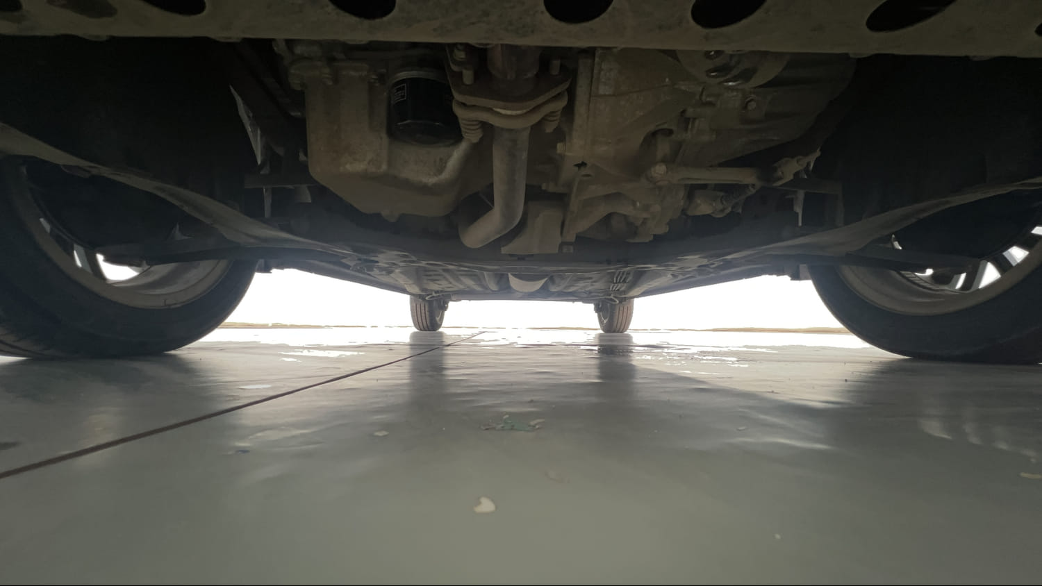 Used 2024 Maruti Suzuki Celerio ZXi Plus Petrol Manual extra FRONT LEFT UNDERBODY VIEW
